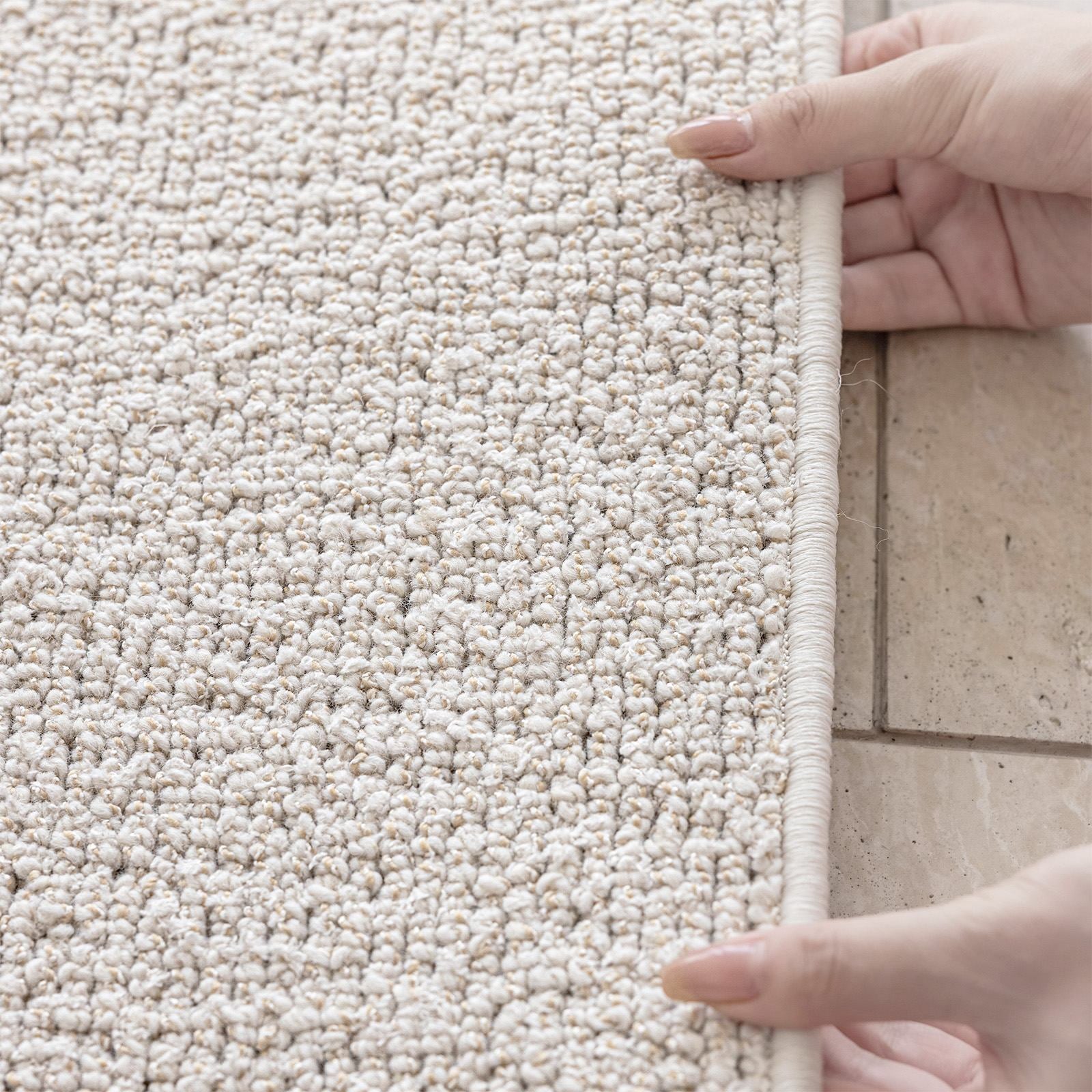 Sonno | Custom Wool Rugs Textured Carpet Tufted Runner with Anti-Slip Bottom Multi Color - Image 24