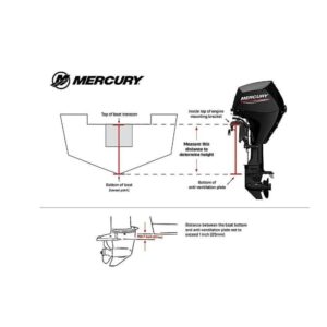 Alternative view of Mercury 4HP Tiller FourStroke Outboard Motor
