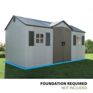 Alternative view of Lifetime Garden Storage Shed 15′ x 8′