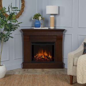 Alternative view of Real Flame Chateau Corner Electric Fireplace
