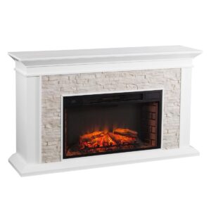 Alternative view of Ceonna Electric Fireplace Winston Porter Finish