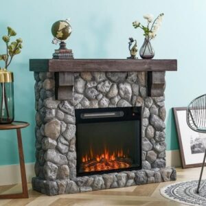 Alternative view of Festivo 44 in. Freestanding Electric Fireplace