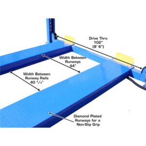 Alternative view of Atlas Automotive Equipment Atlas 414 4-Post Lift