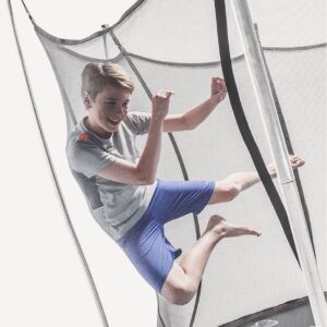 Alternative view of Vuly Safe Outdoor Trampoline Round Springless Trampolines With Safety Enclosure Net