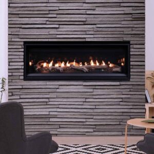 Alternative view of Superior DRL2000 Direct Vent Linear Gas Fireplace