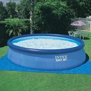 Alternative view of Intex 18′ x 48″ Inflatable Above Ground Swimming Pool with Ladder, Pump