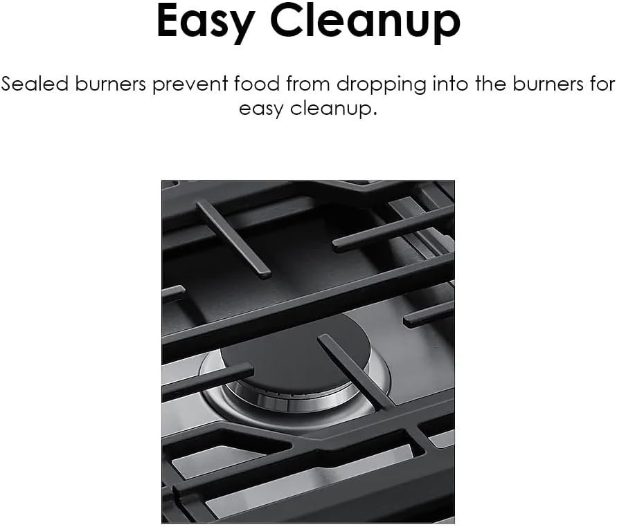 Samsung 36″ Gas Cooktop NA36R5310FS - Image 5