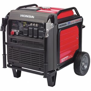 Alternative view of HONDA Portable Generator: Inverter, Gasoline, 5,500 W Running, 7,000 W Starting, 120/240V AC, Honda