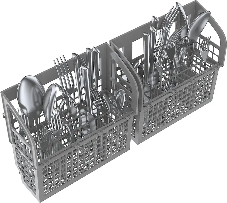 Bosch – 100 Series 24″ Front Control Smart Built-In Hybrid Tub Dishwasher with PureDry, 50 dBA – Stainless Steel - Image 5