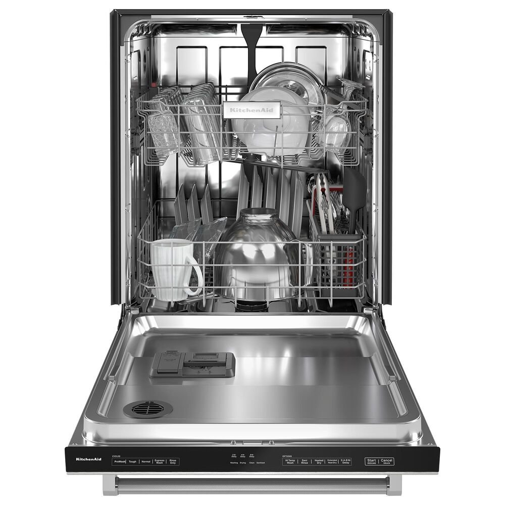 KitchenAid 24″ Fully-Integrated Built-In Dishwasher with 30 Total Wash Jets in PrintShield Stainless Steel - Image 3