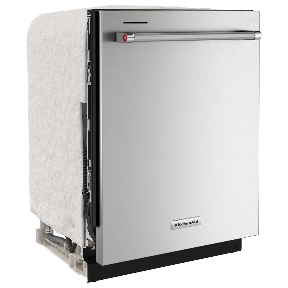 KitchenAid 24″ Fully-Integrated Built-In Dishwasher with 30 Total Wash Jets in PrintShield Stainless Steel - Image 2
