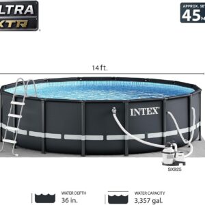 Alternative view of Intex Ultra XTR 14 ft. Round 42 in. Deep Soft Sided Above Ground Swimming Pool