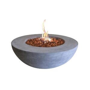 Alternative view of Orren Ellis Lunar Bowl / Roca Outdoor Concrete Fire Pit