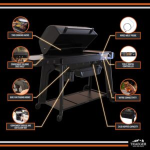 Alternative view of Traeger Woodridge Pro Pellet Grill