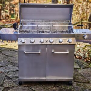 Alternative view of Monument Grills 6-Burner Propane Gas Grill 77352