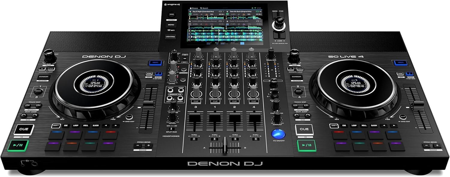 Denon DJ SC LIVE 4 4-Deck Standalone DJ - Image 9