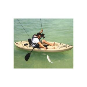 Alternative view of Lifetime Muskie 120 Sit-On-Top Angler Kayak w/ Paddle