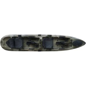 Alternative view of BKC PK14 14′ Tandem Sit-On-Top Pedal Drive Kayak