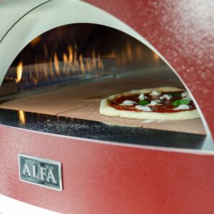 Alternative view of Alfa Forni Outdoor oven for 2 pizzas – Moderno line