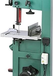 Alternative view of Grizzly Industrial G0513X2BF – 17″ 2 HP Extreme-Series Bandsaw w/Cast-Iron Trunnion & Foot Brake