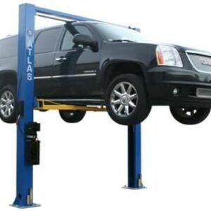 Alternative view of ATLAS Automotive Equipment 9OHSC-SS 2-Post Vehicle Overhead Lift, 11’9” Minimum Ceiling Height, 9,000lb Capacity, Clear Floor, 11’10” Height, 3-Stage Front and 2-Stage Rear Arms, for DIY/Hobbyists