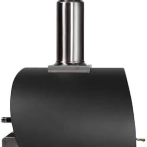 Alternative view of Coyote Outdoor Living 30″ Matte Black Hybrid Pizza Oven in NG