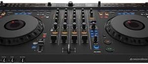 Alternative view of Pioneer DJ AlphaTheta DDJ-GRV6 4-channel performance DJ controller