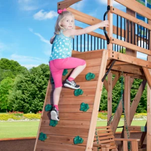 Alternative view of Backyard Discovery Caribbean Swing Set