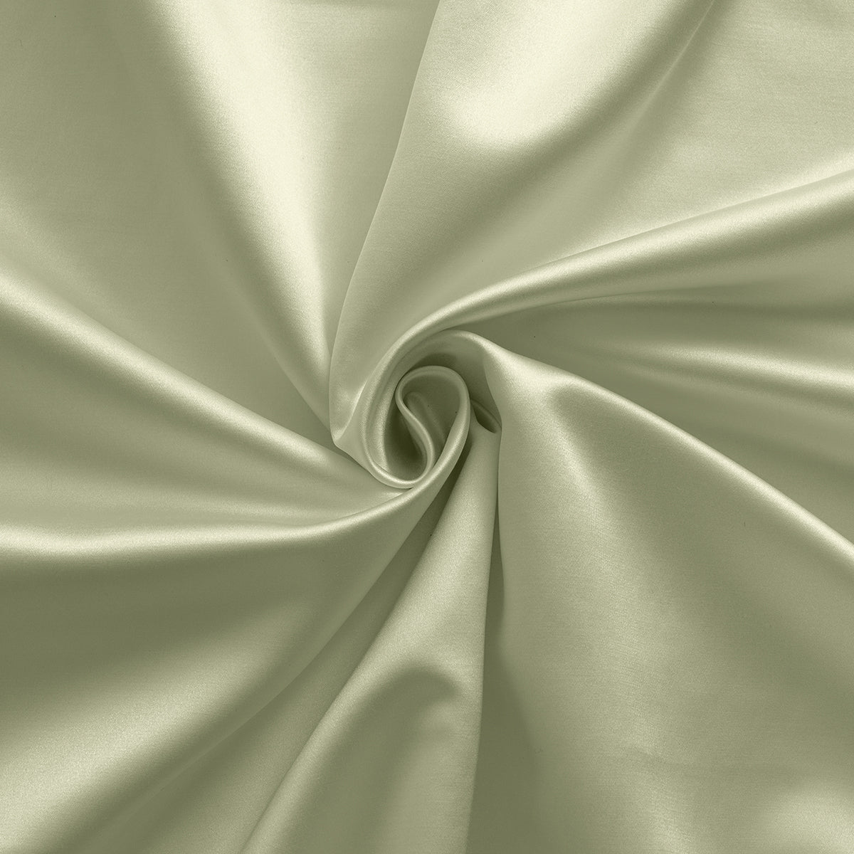 Muse Silk Cotton Curtains Glitter Luxury Lightweight Classic Custom Drapes | Sage Green - Image 2