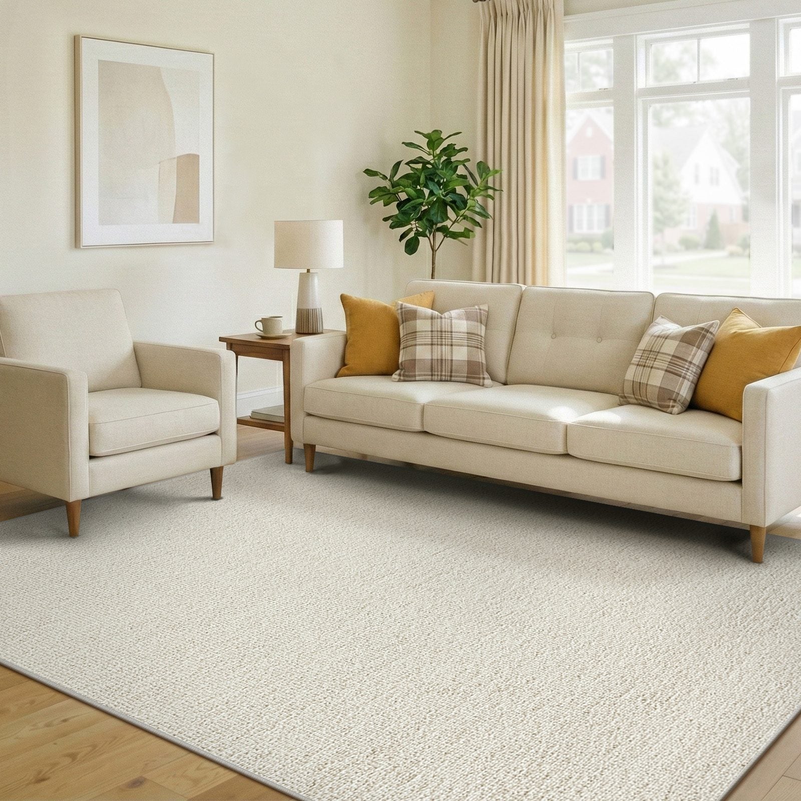 Sonno | Custom Wool Rugs Textured Carpet Tufted Runner with Anti-Slip Bottom Multi Color - Image 15