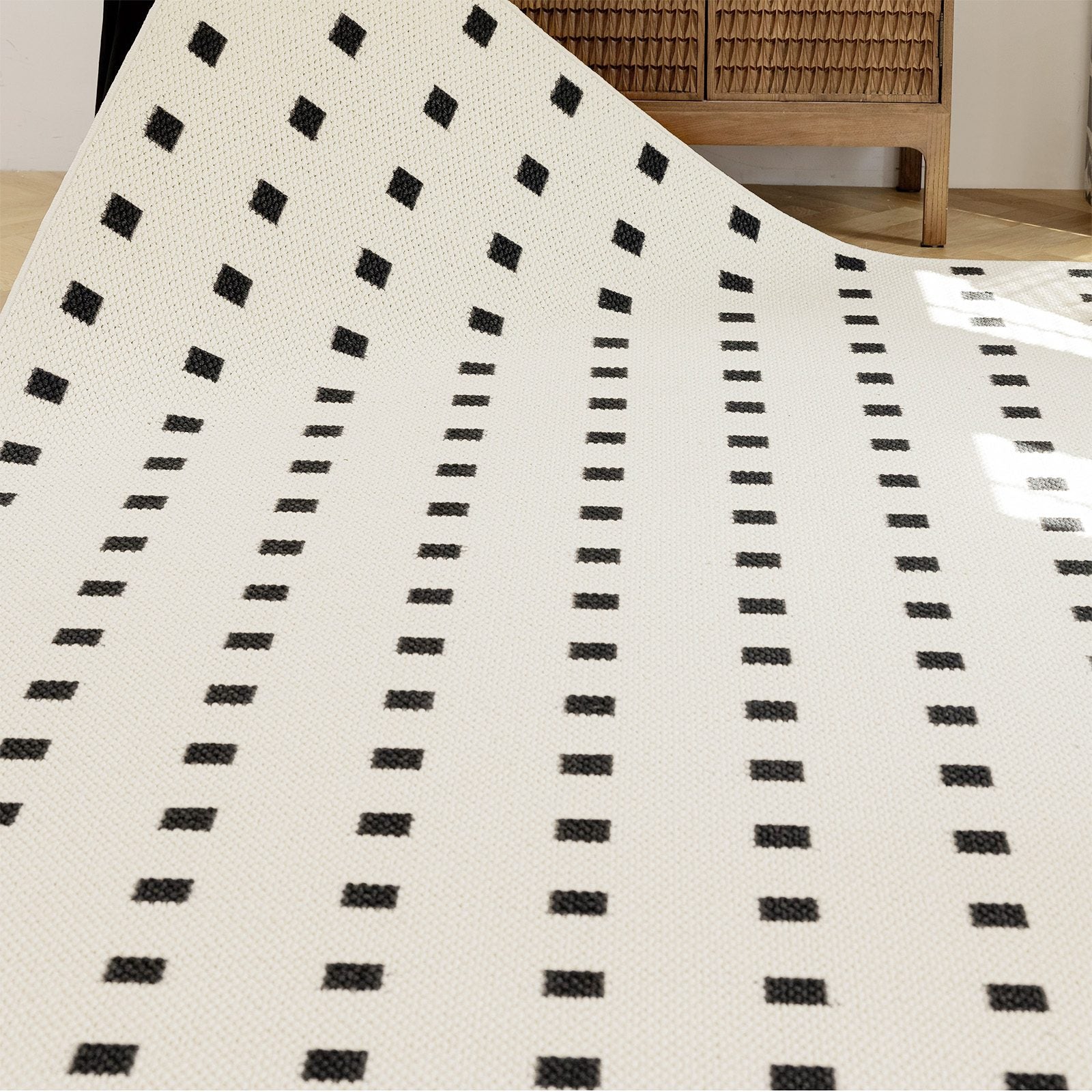Sonno | Custom Wool Rugs Textured Carpet Tufted Runner with Anti-Slip Bottom Multi Color - Image 40