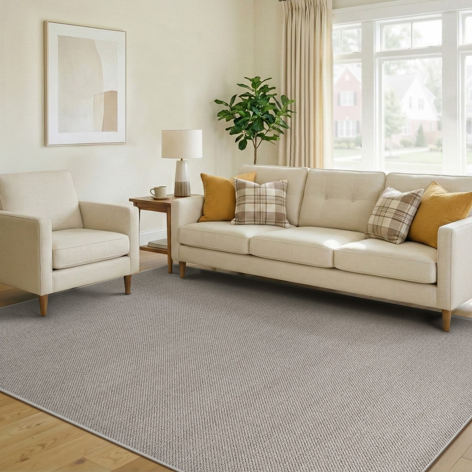 Sonno | Custom Wool Rugs Textured Carpet Tufted Runner with Anti-Slip Bottom Multi Color - Image 12