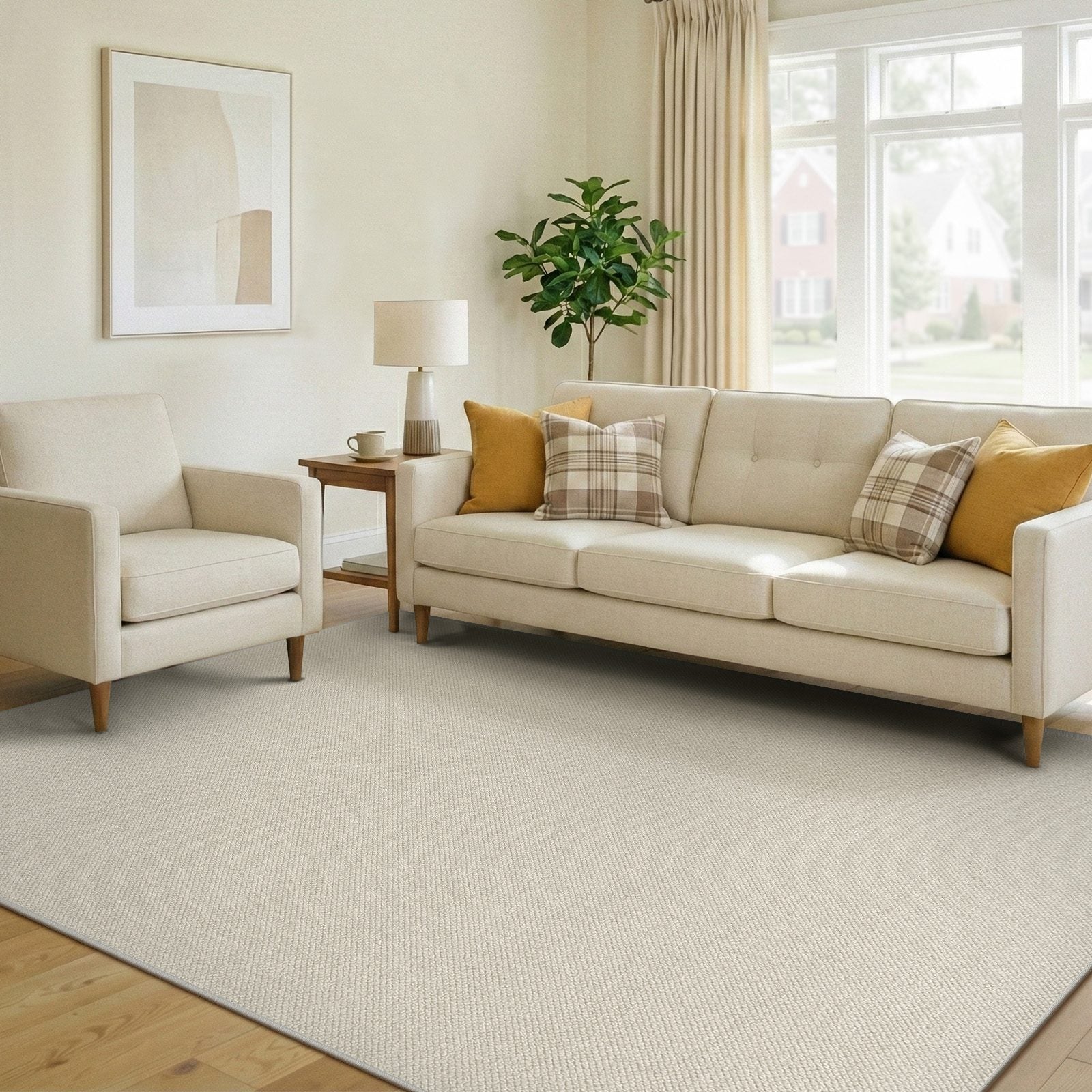 Sonno | Custom Wool Rugs Textured Carpet Tufted Runner with Anti-Slip Bottom Multi Color - Image 10