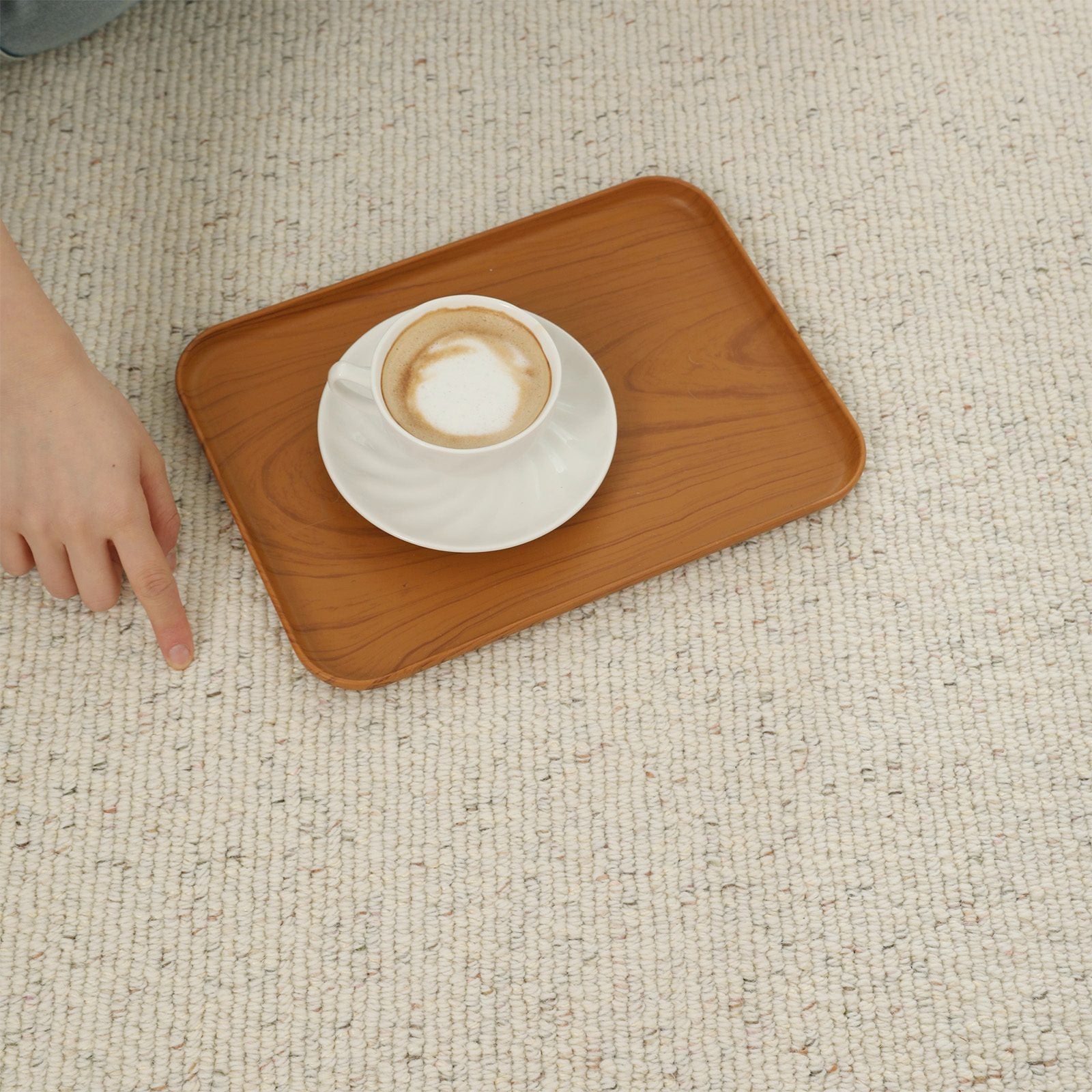 Sonno | Custom Wool Rugs Textured Carpet Tufted Runner with Anti-Slip Bottom Multi Color - Image 31
