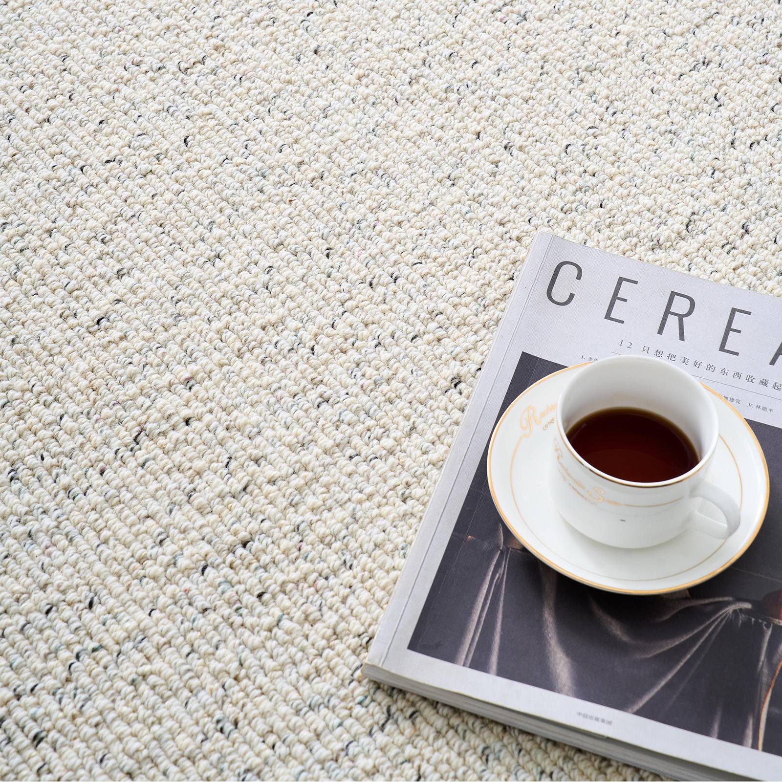 Sonno | Custom Wool Rugs Textured Carpet Tufted Runner with Anti-Slip Bottom Multi Color - Image 58