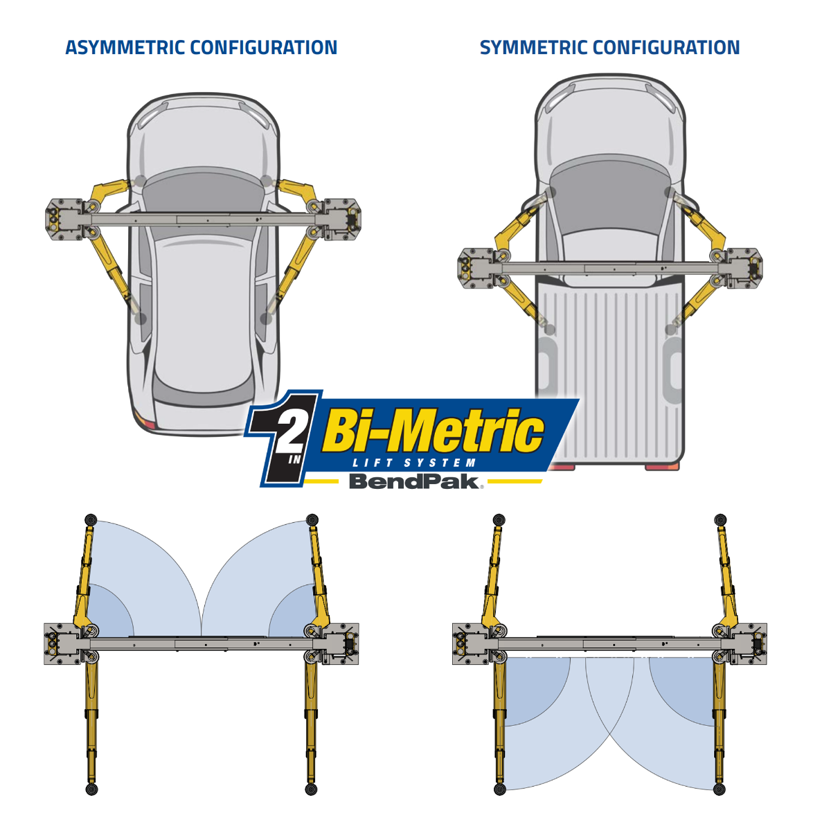 BendPak 10AP-168 Two Post Car Lift – 10,000-Lb Capacity – 168″ Extended Height - Image 11