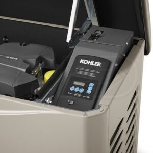 Alternative view of Kohler 20RCAL-200SELS 20kW Aluminum Standby Generator System (200A Service Disc. w/ Load Shedding)