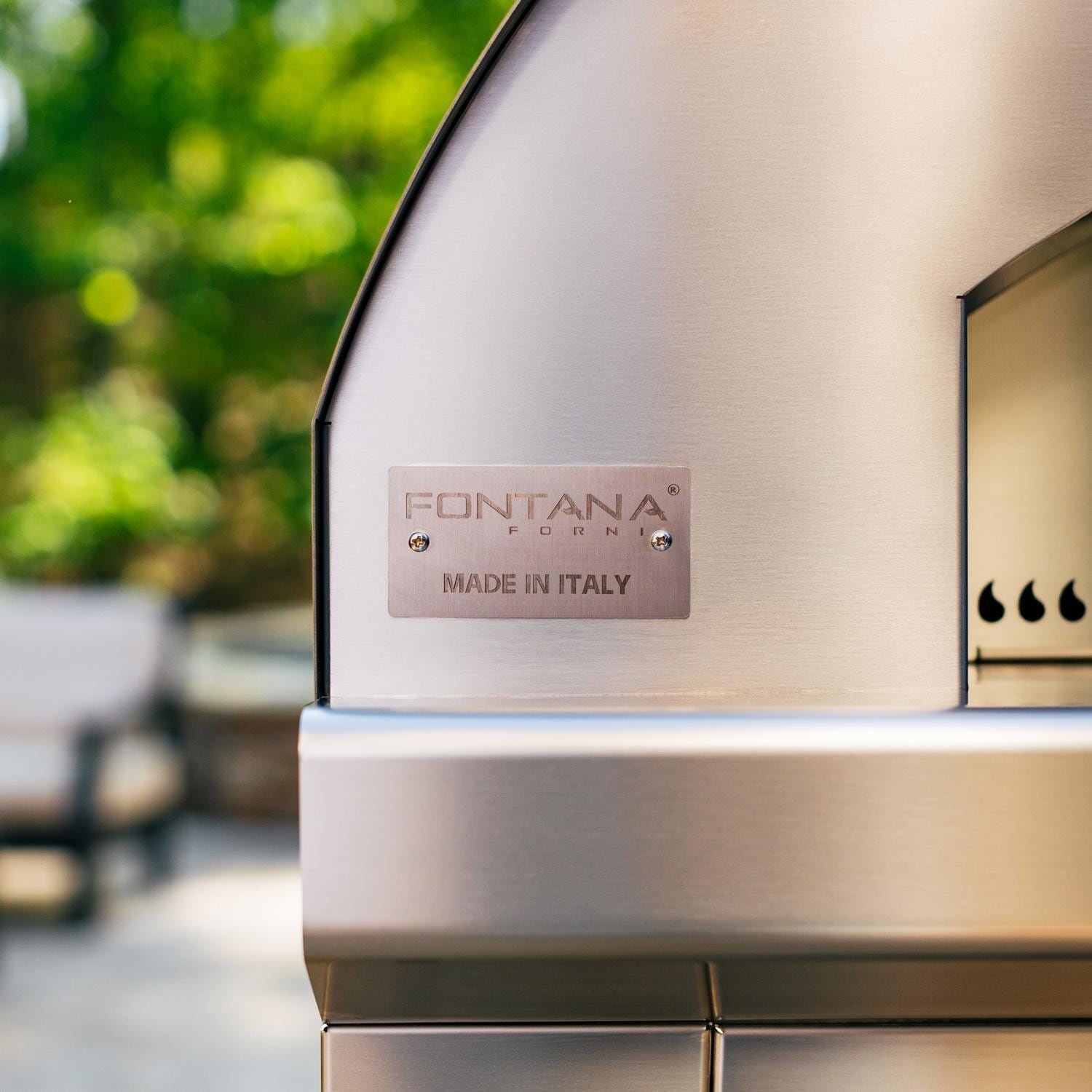 Fontana Forni Mangiafuoco Wood-Fired Pizza Oven – Anthracite – FTMF-A - Image 3