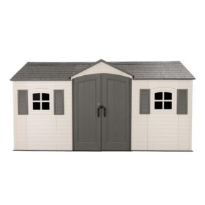 Alternative view of Lifetime Legacy 15 ft x 8 ft Outdoor Storage Shed – 60465