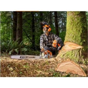 Alternative view of Stihl Gas-Powered Chainsaw, 20in. Bar, 50.2cc, 0.325in. Chain Pitch, Model# MS 261 C-M
