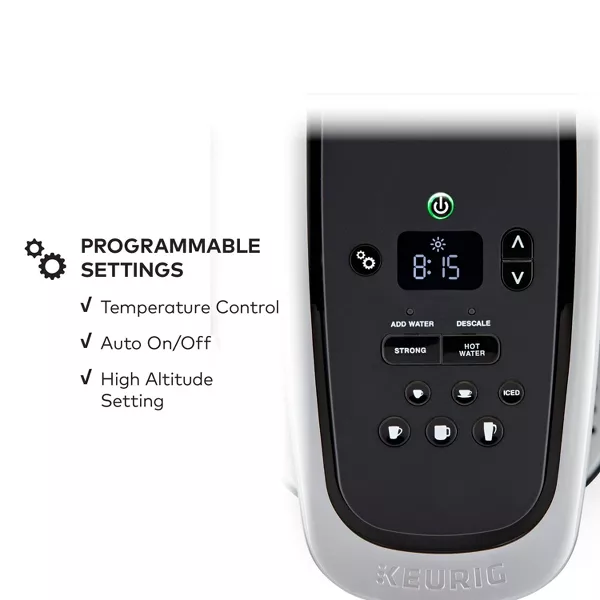 GUEST_dd7f0d89-cc55-4a15-9694-6a9d48e7e897 Keurig K-Elite Single Serve Coffee Maker | K-Cup Pod Brewer with Iced Coffee & Strong Brew