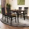 GUEST_e22bcbe7-a7e9-4800-8dd2-5e7700e63337 Costway Dining Chairs Set of 2 | Wooden Dining Chairs with High Back & Rubber Wood Legs