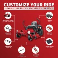 Toro 42 in. TimeCutter Zero Turn Mowers.