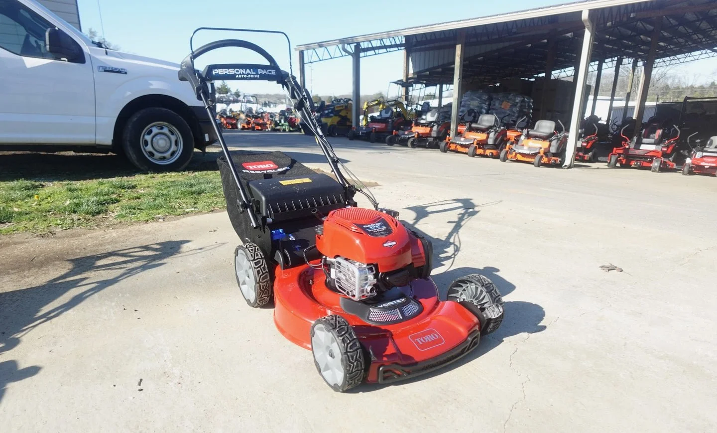 Toro 22″ Electric-Start Recycler Personal Pace Self-Propelled Gas Lawn Mowers.