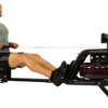 Sunny Health and Fitness Obsidian Surge Water Rowing Machines.