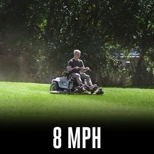 4-165-1.webp EGO Power+ Electric Riding Lawn Mower, 52″ Deck with Zero Turn Radius, Includes (6) 56V 12.0Ah Batteries and Chargers – ZT5207L