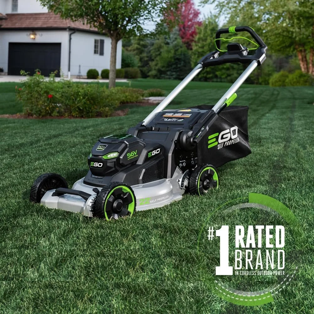 4-167-1.webp EGO Power+ LM2200SP 22″ Aluminum Deck Select Cut Self-Propelled Lawn Mowers.