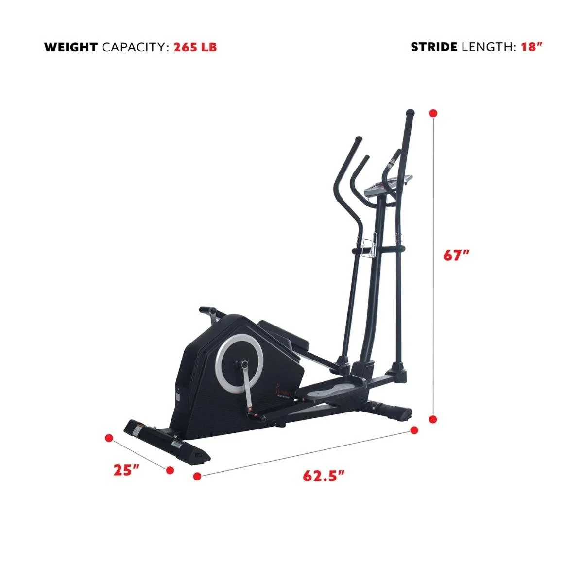 4-37-1.webp Sunny Health & Fitness Programmable Cardio Elliptical Trainers.