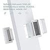 Baboni Pet Door for Wall,3-Flap,Steel Frame and Telescoping Tunnel, Aluminum Lock, Double Flap Dog Door and Cat Door, Strong and Durable (Pets Up to 100 Lb) -Large