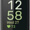 Fitbit Inspire 3 Health &-Fitness-Tracker with Stress Management, Workout Intensity, Sleep Tracking, 24/7 Heart Rate and more, Midnight Zen/Black One Size (S & L Bands Included)
